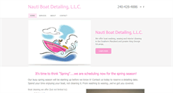 Desktop Screenshot of nautiboatdetailing.com