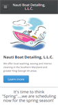 Mobile Screenshot of nautiboatdetailing.com
